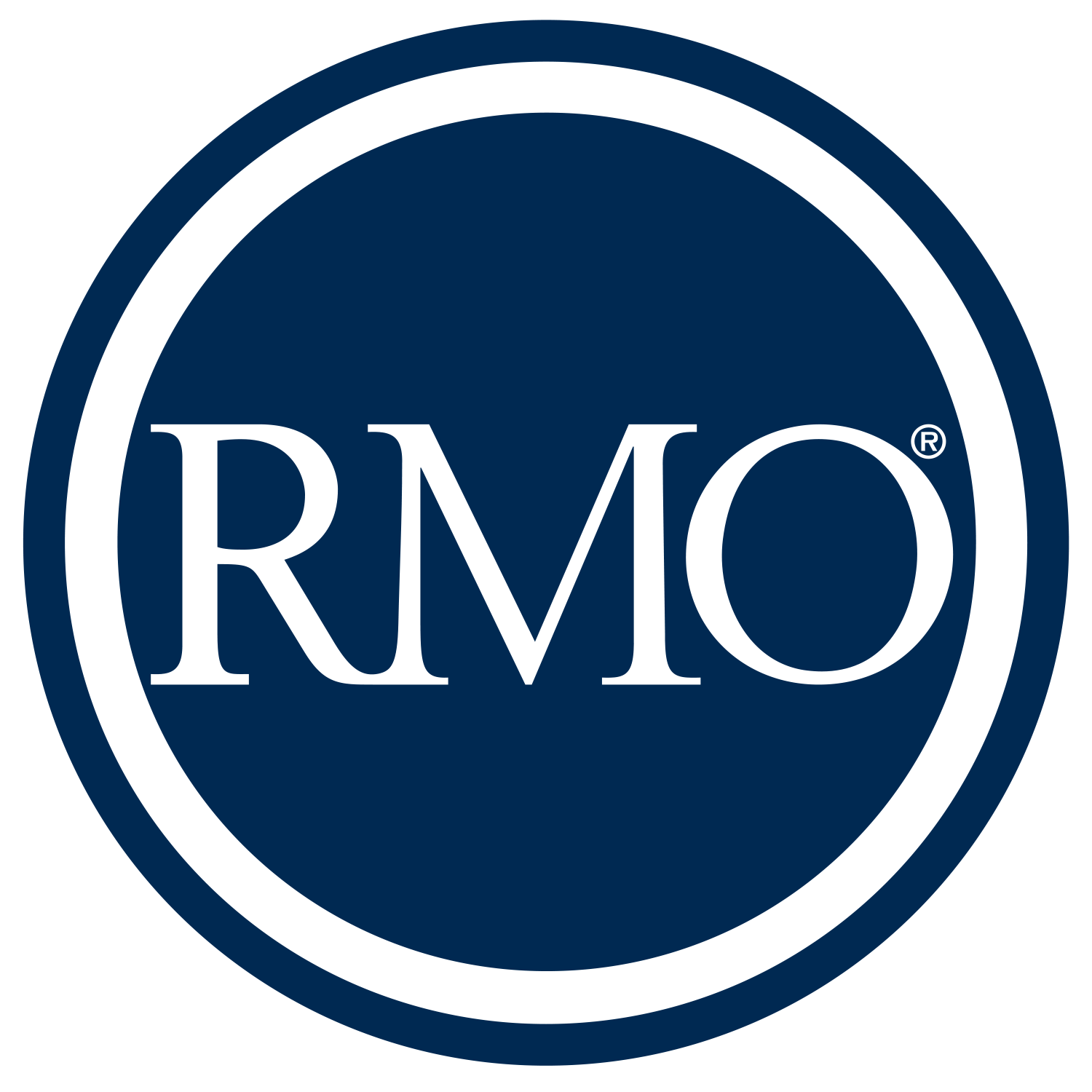 Logo RMO Cercle bleu